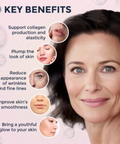 Alternative view of Peptide Collagen Serum for Face - Anti-Aging Facial Serum, Tighten Lift Hydrate & Plump All Skin Types, Reduce Fine Line & Wrinkles, All Natural Ingredients - Foxbrim Naturals (1 Fl Oz) Collagen Peptide Serum