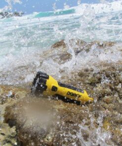 Dorcy 55 Lumen Floating Water Resistant LED Flashlight with Carabineer Clip, Yellow (41-2510) 25 81KKCbRwAwL