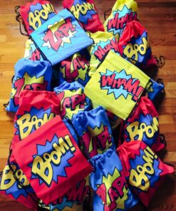 Fun Express Kids' Drawstring, Multicolor, 12" x 15" 30 81KKhCskYL