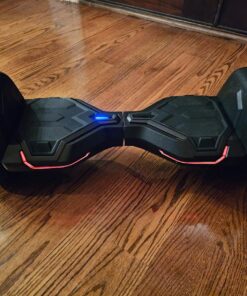 Gyroor Warrior 8.5 inch All Terrain Off Road Hoverboard with Bluetooth Speakers and LED Lights, UL2272 Certified Self Balancing Scooter 1-black 39 81KKxZySEkL