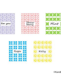 Kare & Kind Value Pack of 385 Writable Labels - 11 Different Designs - for Lip Balm Containers, Nasal Inhaler Tubes, etc. - Self Adhesive, Easy Peel - Fineliner Pen Included for Label Writing 385 pieces Multicolor 14 81KL7nggisL