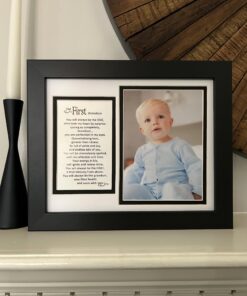 The Grandparent Gift Frame Wall Decor, First Grandson 11 81KL9kt0 9L