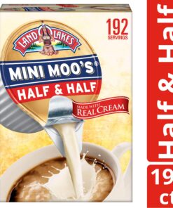 Alternative view of Land O Lakes Mini Moos Creamer Half & Half Cups 192Count 54 Fl Oz (Pack May Vary), Individual Shelf-Stable Half & Half Pods for Coffee Tea Hot Chocolate, Made With Real Cream