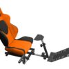 OpenWheeler Advanced Racing Seat Driving Simulator Gaming Chair with Gear Shifter Mount Orange