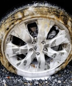 Meguiar's Hot Rims Wheel & Tire Cleaner, Powers Through Brake Dust & Grime - 24 Oz Spray Bottle 25 81KOB Wc8nL