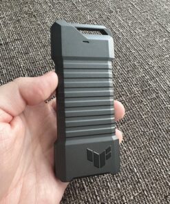 ASUS TUF Gaming A1 External M.2 NVMe SATA PCIe SSD Enclosure - USB-C, M.2 Q-Latch for Easy Installation, Drop Resistance, IP68 Water and dust Resistance, PS5 and Xbox Support,Black 21 81KOUdhmKAL