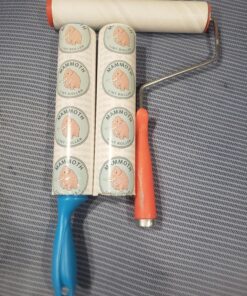 Mammoth Lint Roller-Extra Large Lint Roller, 2 Rollers and 2 Refills, 90 Sheets per Roll, Perfect for Pets (360 Extra Long Sheets Total) 37 81KOXyQayfL