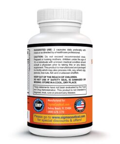 Sigmaceutical Calm Cleanse Detox Support - Oral Overgrowth Treatment for Adults - Non-GMO Oral Detox Medicine and White Tongue Treatment – Mouth Overgrowth Treatment - 60 Capsules 13 81KPDWzpzL