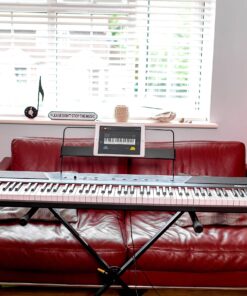 Alesis Recital – 88 Key Digital Piano Keyboard with Semi Weighted Keys, 2x20W Speakers, 5 Voices, Split, Layer and Lesson Mode, FX and Piano Lessons Piano Only 36 81KQ0rzQ6XL