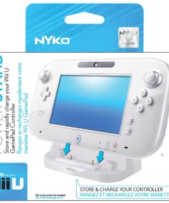 Alternative view of Power Stand for Wii U White