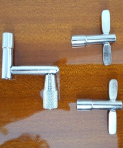 YMC DK10 Steel Construction Standard Drum Keys with a Continuous Motion Speed Drum Key- Pack of 3 12 81KS4zPr3DL