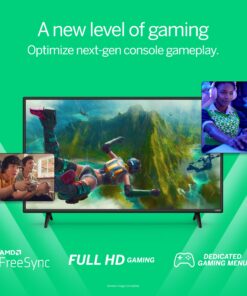 VIZIO 40-inch D-Series Full HD 1080p Smart TV with AMD FreeSync, Apple AirPlay and Chromecast Built-in, Alexa Compatibility, D40f-J09, 2022 Model 40 inch 33 81KS70kmnL