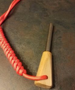 überleben Zünden Fire Starter - Traditional Ferro Rod, Handcrafted Wood Handle - 5/16", 3/8", & 1/2" Thick Fire Steel - 12,000-20,000 Strikes - Survival Igniter with Neck Lanyard & Multi-Tool Striker Trad 5/16" 31 81KSeJpnWTL