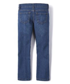 The Children's Place Girls' Basic Bootcut Jeans 4 Victory Blue Wash Single 7 81KTCYrRSWL