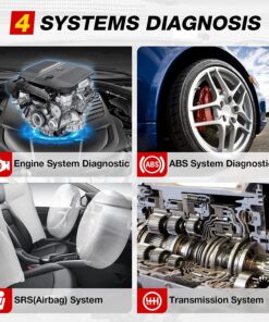 LAUNCH CRP123 OBD2 Scanner 2024 Newest Elite Code Reader Engine/ABS/SRS/Transmission Car Diagnostic Tool, ABS Code Reader, SRS Scan Tool, Check Engine Code Reader, Lifetime Free Update Scan Tool 28 81KTmK9W19L