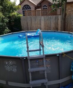 Intex Krystal Clear Sand Filter Pump for Above Ground Pools, 12-inch, 110-120V with GFCI 12 in Pump only 43 81KUcObsRFL