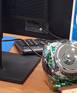 Anchor Hocking Glass Penny Candy Jar with Chrome Cover, 1/2 Gallon 21 81KUgkIKUgL