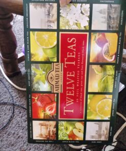 Ahmad Tea Variety Gift Box, 60 Foil Enveloped Teabags, Twelve Teas, 1 Count 28 81KW1AoAkDL