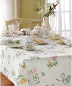 Alternative view of Lenox Butterfly Meadow Napkins, Blue Flower