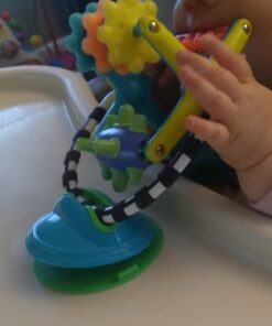 Sassy Teethe & Twirl Sensation Station 2-in-1 Suction Cup High Chair Toy | Developmental Tray Toy for Early Learning | for Ages 6 Months and Up 28 81KWWNDiS0L
