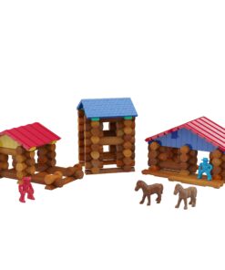 Lincoln Logs Centennial Edition Tin Amazon Exclusive-150+ Pieces-Real Wood-Ages 3+-Best Retro Building Gift Set for Boys/Girls-Creative Construction Engineering-Top Blocks Kit-Preschool Education Toy 37 81KWwRVeSL
