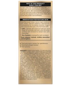 L’Oréal Paris Age Perfect Eye Renewal Cream, 0.5 fl oz - Anti-Aging for Mature Skin 12 81KXSIAtcdL