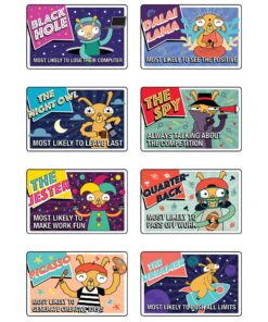 Adult Achievement Stickers - Set of 16 - Funny Gifts (Work) Work 8 81KXd1 dmjL