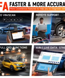 FOXWELL NT710 fit for BMW Full Diagnostic Tool,BiDirectional Scan Tool fit for BMW/Mini Full System Diagnostic Scanner, All Reset Service OBD2 Scanner Code Reader Battery Registration Tool ECU Coding 18 81KYnVjWb5L