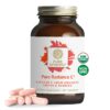 PURE SYNERGY Pure Radiance C | Organic Vitamin C Capsules | 100% Natural, Whole Food, Non-GMO Supplement with Camu Camu Extract | for Immune and Collagen Support (90 Capsules) 31 81KYoI7WuKL