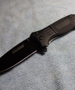 TAC Force Spring Assisted Opening Tactical Rescue Folding Knife Pocket (Black) 48 81KZn5ZtFHL