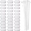 Sumind 30 Pack Nylon Lint Trap Washing Machine Lint Fabric Mesh Snare Washer Lint Catcher with 30 Pack Cable Ties 29 81KaKy6yJdL