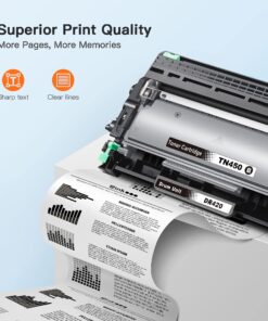 E-Z Ink (TM Compatible Toner Cartridge and Drum Unit Replacement for Brother TN450 TN420 DR420 to use with HL-2270DW HL-2280DW HL-2230 HL-2240 MFC-7360N MFC-7860DW 2840 2940 (2 Toner 1 Drum) 3 Pack 9 81KcLuYBDL