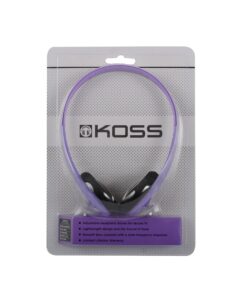 Alternative view of Koss KPH7V Portable On-Ear Headphone with Adjustable Headband - Violet