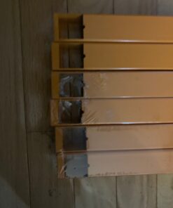 Bora Wood Organizer and Lumber Storage Metal Rack with 6-Level Wall Mount – Indoor and Outdoor Use, In Orange | PBR-001 63 81Kd4uPtANL