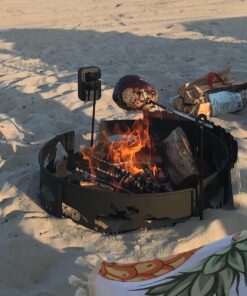 Esschert Design Steel Fire Bowl 23.75" dia. 9 81Kd54an1cL