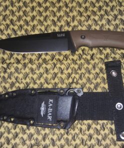 Ka-Bar 7503 KA bar, Jarosz "Turok"/Ultramid Handle with Celcon Sheath,black 37 81KdCqyEgGL