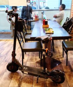 Hiboy S2/S2R Plus Electric Scooter, 8.5"/9" Tires, Up to 17/22 Miles Range, 350W Motor & 19 MPH Portable Folding Commuting Electric Scooter for Adults with Double Braking System and App S2 With Seat 53 81KfLUTb31L 1