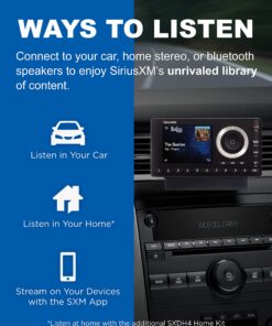 SiriusXM SXPL1V1 Onyx Plus Satellite Radio with Vehicle Kit – Easy to Install, Enjoy SiriusXM on Your Existing Car Stereo with This Dock and Play Radio 31 81KfreRVFcL