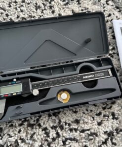 NEIKO 01407A Electronic Digital Caliper | 0-6 Inches | Stainless Steel Construction with Large LCD Screen | Quick Change Button for Inch/Fraction/Millimeter Conversions 6 Inch 45 81KgE3HT6IL