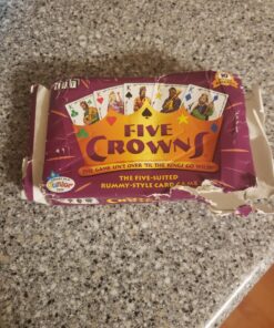 PlayMonster Five Crowns — The Game Isn't Over Until the Kings Go Wild! — 5 Suited Rummy-Style Card Game — For Ages 8+ 44 81Kh62V9OFL