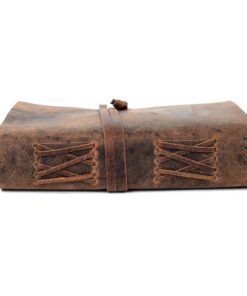 CLA Journal, Vintage Leather Journal, 200 Handmade Deckle Edge Paper Journal, Leather Sketch Book, Leather Notebook, Leather Journal for Women, Leather Journal for Men (8 x 6 Inch, Vintage Brown) 8 x 6 Inch 13 81KhTVGQ8zL