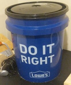 Hydrofarm HG5GLID Plastic, 1 pack Black Lid, 5 Gallon 7 81Ki6RKN7nL