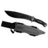 Kershaw Camp 10 Machete, Fixed Blade Knife, 10" 65Mn Carbon Tool Steel Blade, Includes Sheath, Camp Series Machete, Outdoor and Survival Tool,Black 1077 4 81Kj tGeqSL