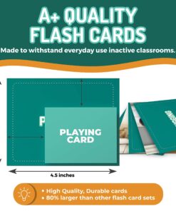 Action Verbs Flash Cards - 50-Piece Educational Flash Cards for Speech Therapy and Home Schooling - Thick and Durable Vocabulary Builder Flash Cards for Kids and Adults Volume 1 14 81Kj0WExzWL