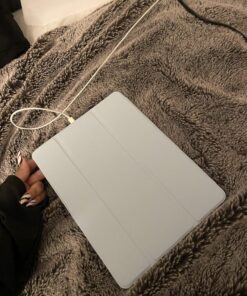 Akkerds Case Compatible with iPad 10.2 Inch 2021/2020 iPad 9th/8th Generation & 2019 iPad 7th Generation with Pencil Holder, Protective Case with Soft TPU Back, Auto Sleep/Wake Cover, Sky Blue 38 81KjLGKt4WL