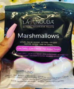 La Nouba Sugar-Free Marshmallows – 2.7 oz. Pack – Low Calorie, Low Carb, Fat-Free and Gluten Free Snack – Traditional Delicious Taste – All Natural and Healthy Marshmallows 29 81KkZcZDkYL