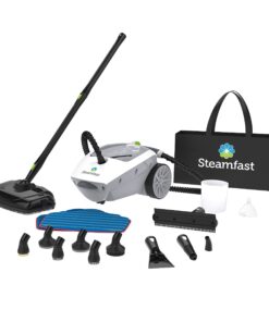 Alternative view of Steamfast SF-375 Deluxe Canister Steam Cleaner with 18 Accessories, Continuous Trigger, and Onboard Storage, White