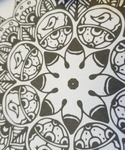 Mandala Coloring Book: 100+ Unique Mandala Designs and Stress Relieving Patterns for Adult Relaxation, Meditation, and Happiness (Magnificent Mandalas) Paperback, Large Print 98 81KlcF4TS1L