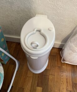 Ubbi Steel Odor Locking, No Special Bag Required Money Saving, Awards-Winning, Modern Design, Registry Must-Have Diaper Pail, White 58 81KoYowq35L