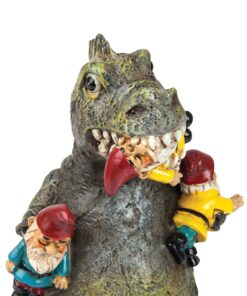 BigMouth Inc. Garden Gnome 9 inches - The Great Garden Gnome Massacre - Funny Outdoor Gnomes - Durable Lawn Gnome, Yard Gnome - Novelty Gnome Statues - Fun Garden Gnome Decor, Gag Gift, Garden Gift Godzilla 30 81KozUsFhNL
